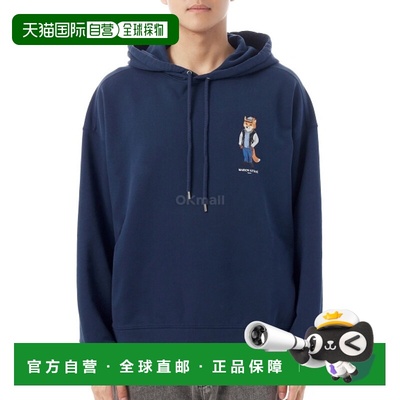 韩国直邮MAISON KITSUNE DRESSED FOX OVERSIZE 连帽衫 (PM00707K