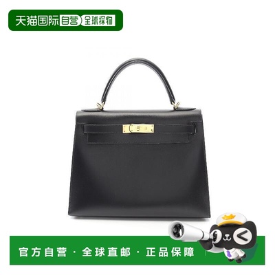 1h可退 日本直邮中古Hermes爱马仕女包A级95新Handbag手包牛皮手