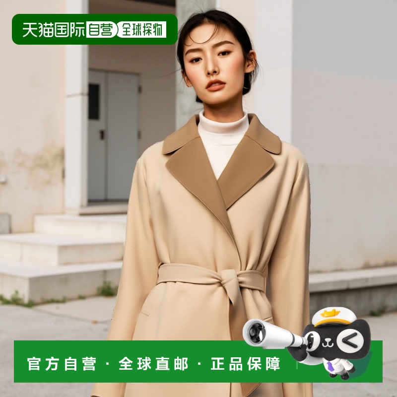 1h可退 韩国直邮max mara50160239650 RAIL 021 女士 大衣