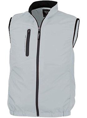 日本直邮Xebec空调服背心XE98010-22-3L 银色灰色