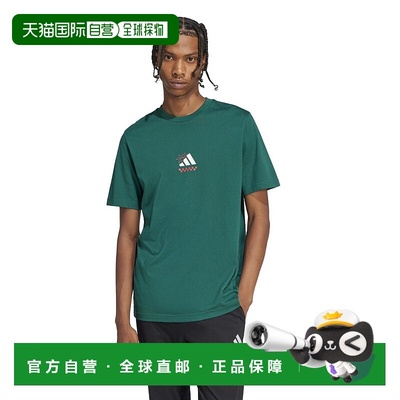 日本直邮【日本直邮】Adidas阿迪达斯男女同款T恤JJ4017