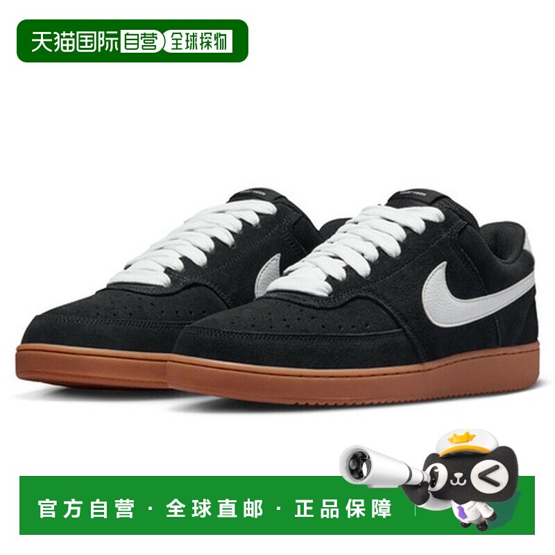 日本直邮耐克（NIKE）男款运动鞋 板鞋 网球鞋 Court Vision 黑色图片