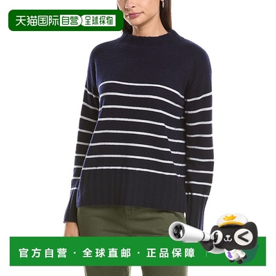 自营InCashmere Crewneck Cashmere Sweater - blue 美国奥莱直发