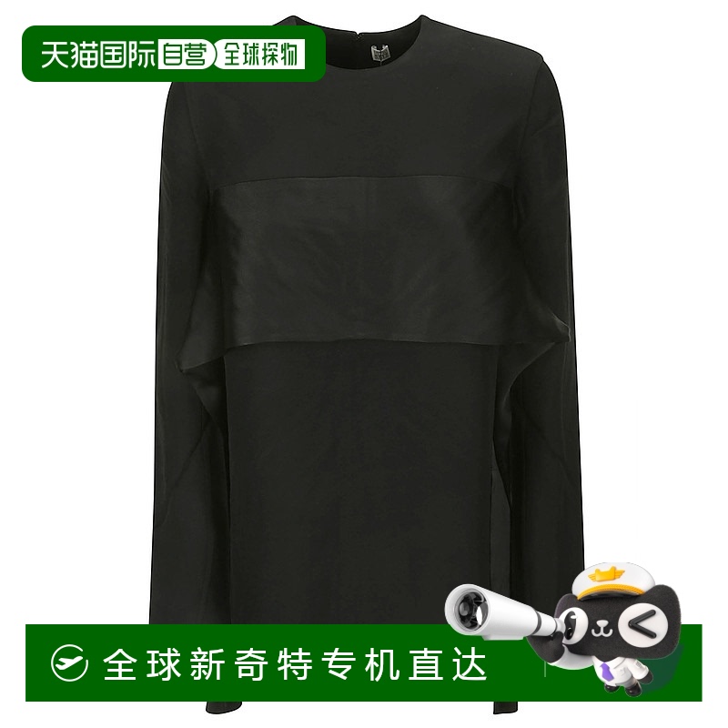 1h可退 香港直邮TOTEME 女士衬衫 241WRT1003FB0020001 SS2024 黑