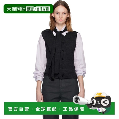 1h可退 香港直邮潮奢 Lemaire 女士 灰色 Asymmetrical Sleeveles