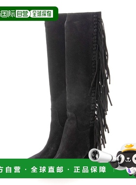 日本直邮LONGCHAMP 流苏长靴 LO3432BW00688珑骧