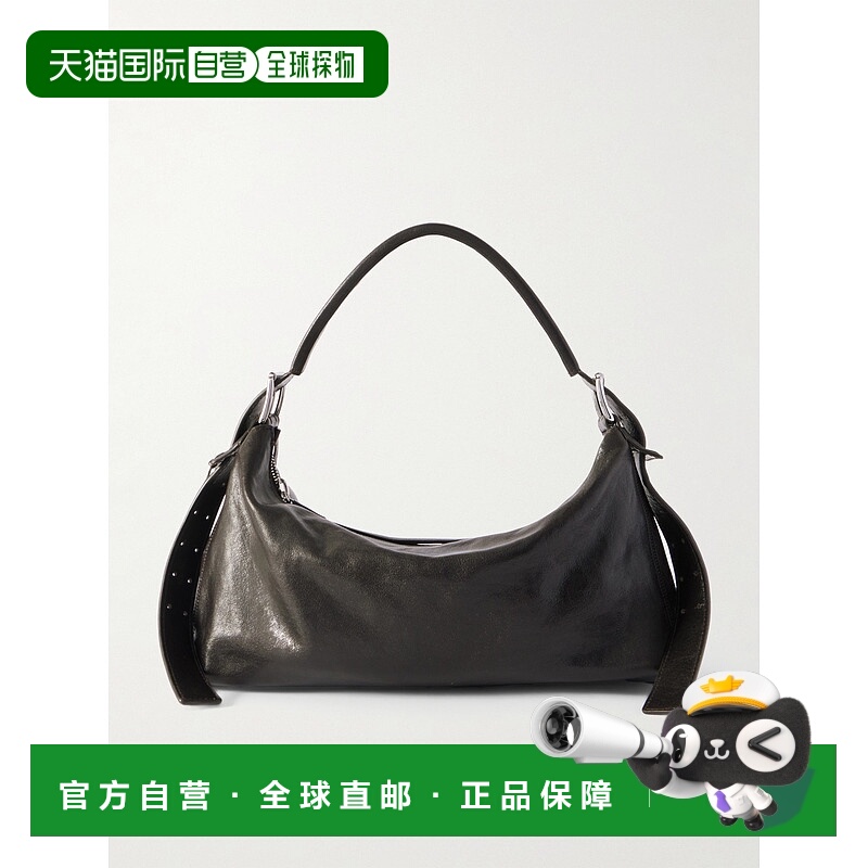 1h可退 香港直邮潮奢 Lemaire 男士 Berlingot 72H 皮革邮差包 BG