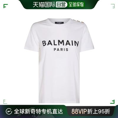 香港直邮BALMAIN 女士T恤 BF1EF005BB02GAB-86