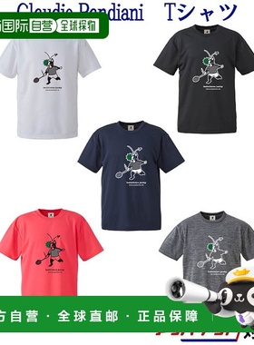 日本直邮Badminton Junkie Claudio Pandiani 短袖T恤 Poko+1 BDJ