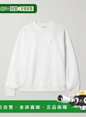 1h可退 香港直邮ANINE BING 女士 Miles 刺绣棉针织运动衫 A08112