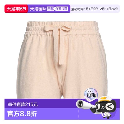 1h可退 香港直邮Live The Process 女士 短裤 beige米色 舒适时尚