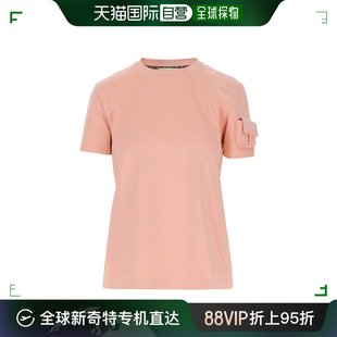 香港直邮潮奢 女士圆领短袖 芬迪 Fendi T恤