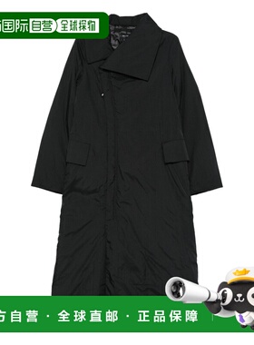 1h可退 香港直邮潮奢 Y-3 女士 大衣 KB0037 black黑色 舒适时尚
