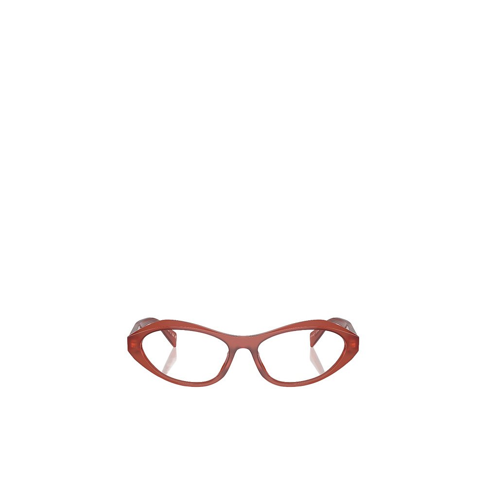 PRADA 女士眼镜 PRA21V13V1O1 CO 棕色 猫眼平光镜