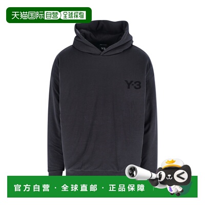 1h可退 香港直邮潮奢 Y-3 男士 黑色毛线衫 JY4556 black黑色 舒