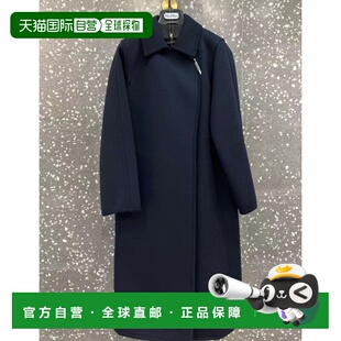 1h可退 香港直邮MaxMara 麦斯玛拉 女士 秒 Manuela1 深蓝色绵羊