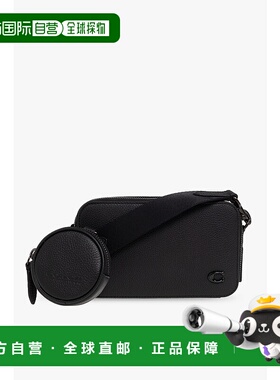 香港直邮COACH 男士单肩包 CC0700BLK CO 黑色 ?Char