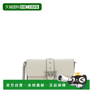 1h可退 香港直邮潮奢 Pinko 品高 女士 Logo Plaque Stud 斜背包