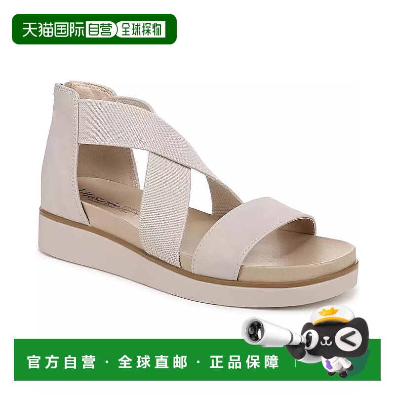 1h可退 【美国直邮】bzees 女士 凉鞋厚底正品 外穿简约休闲百搭