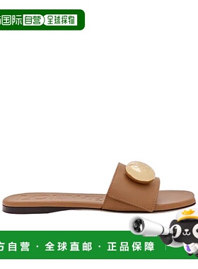 香港直邮LOEWE 女士凉鞋 L815465XB03980 AW2025 棕色单鞋