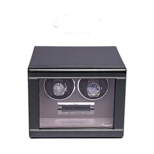 香港直邮Rapport英国摇表器Formula黑色双表位实木手表转表器自动