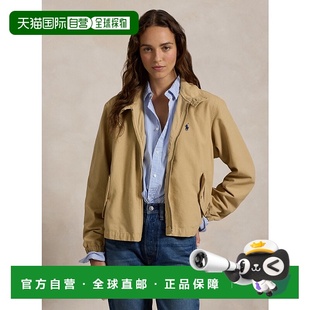 Ralph 女款 Lauren 纯色立领休闲宽松夹克外套 SS24 日本直邮Polo