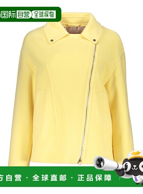 香港直邮HERNO 女士西服 GI00019DR333813020 AW2023 黄色 斜拉链