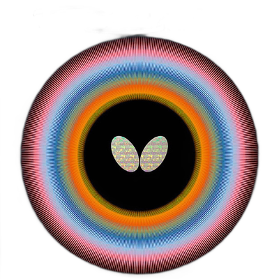 日本直邮Butterfly Tenergy 05硬玉乒乓球胶皮 黑/红 BF-06030