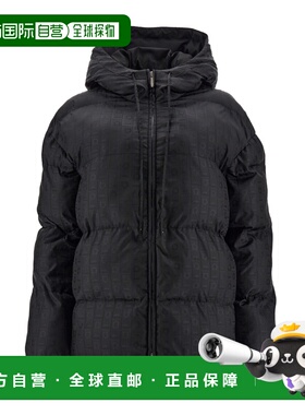 1h可退 香港直邮Salvatore Ferragamo 字母图案提花羽绒服 13G470