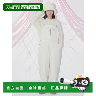 韩国直邮margarin fingers韩版少女小清新甜美自然气质背带裤3044