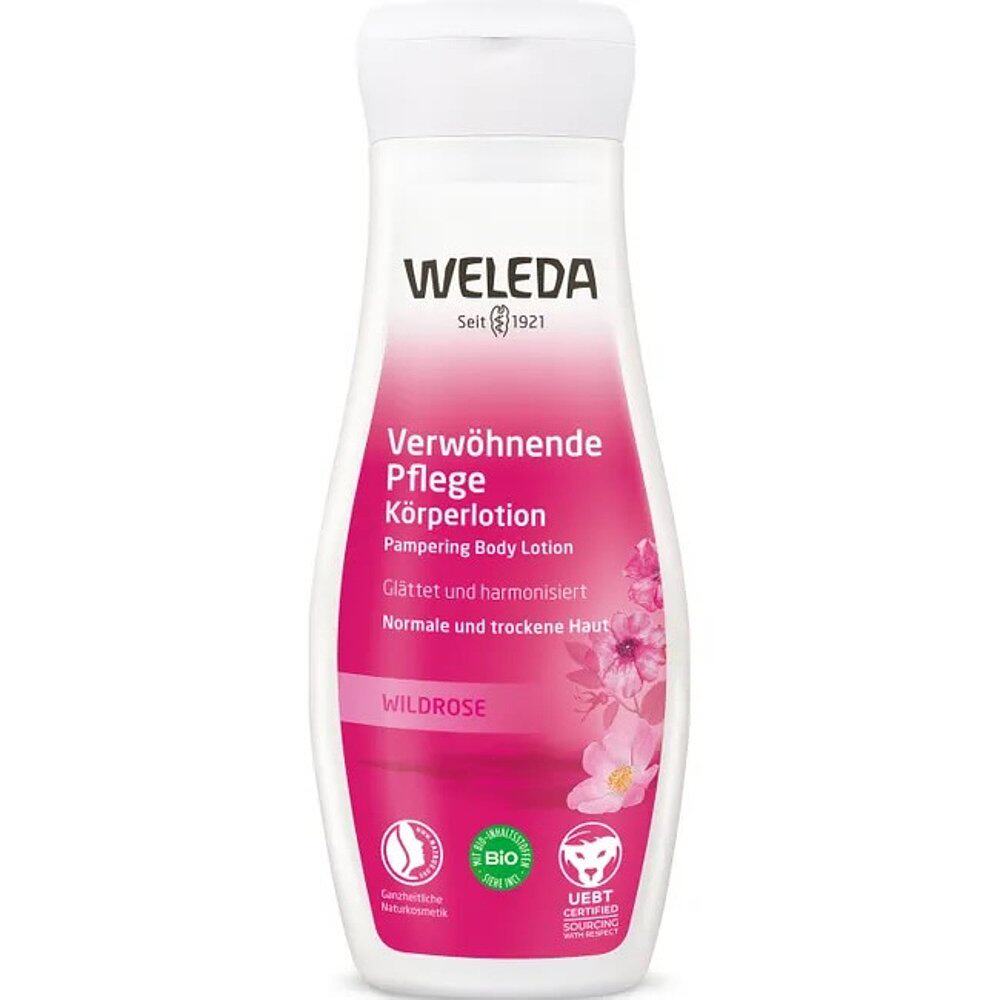 德国Weleda维蕾德野玫瑰呵护身体乳200ml