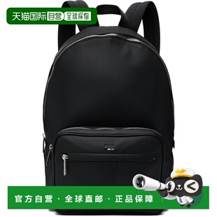 1h可退 香港直邮潮奢 BOSS 波士 男士 黑色 Structured Signature