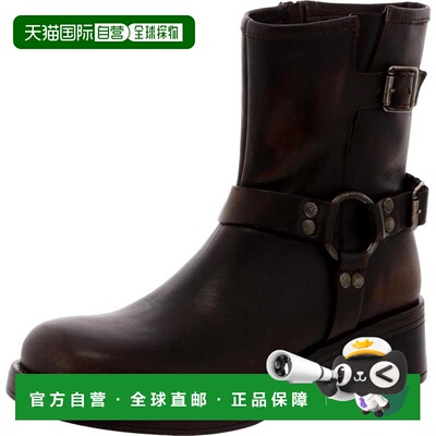 自营Steve Madden Brixton Boot Brown Distressed  BRIX03S1-BRN