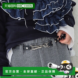 1h可退 日本直邮maturely女士细款铆钉腰带可作手链两用 13520079