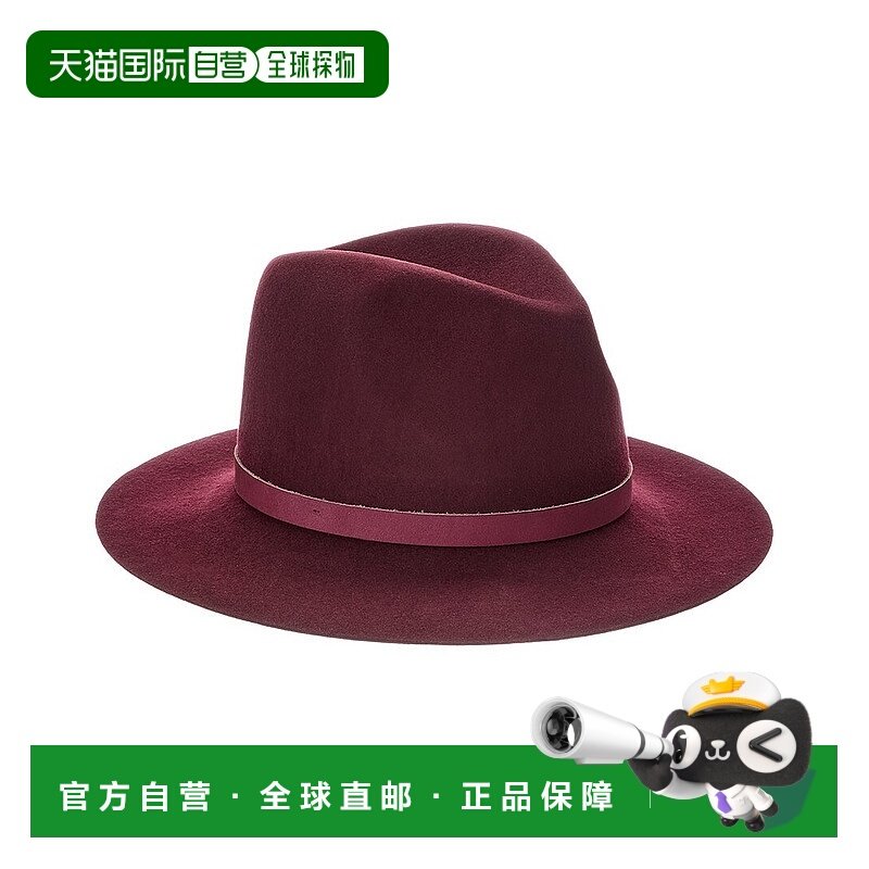 自营phenix凤凰短绒Fedora-红色 美国奥莱直发帽子