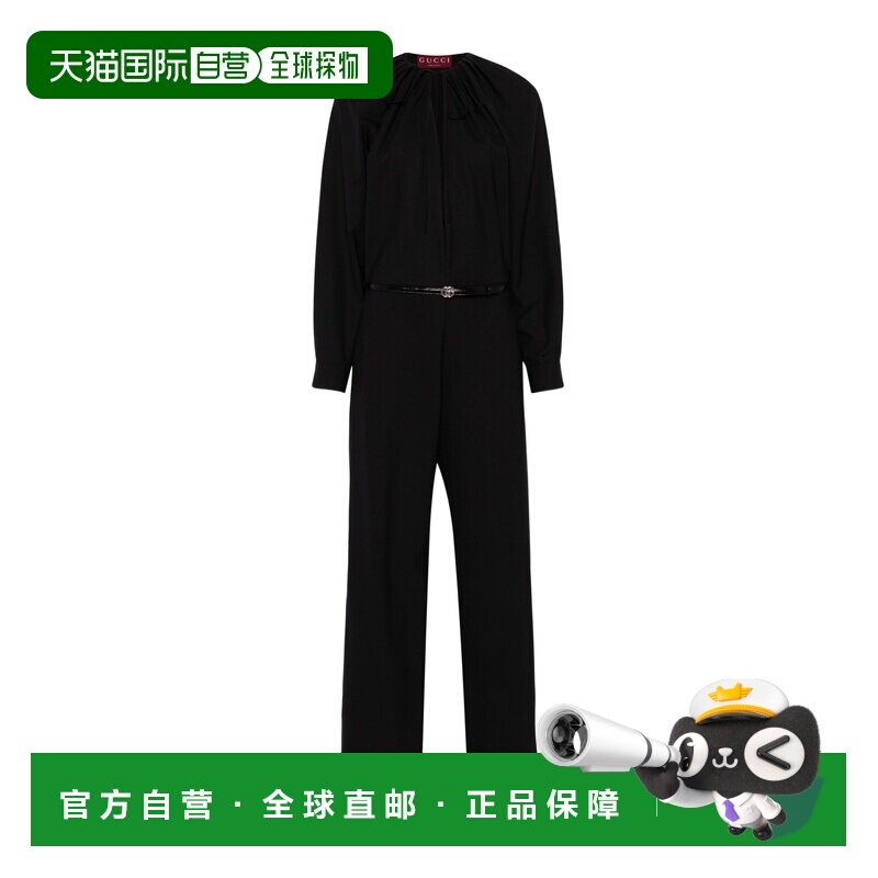 香港直邮Gucci 锁孔领连体裤 798508Z8BUZ 【付后1h可退】