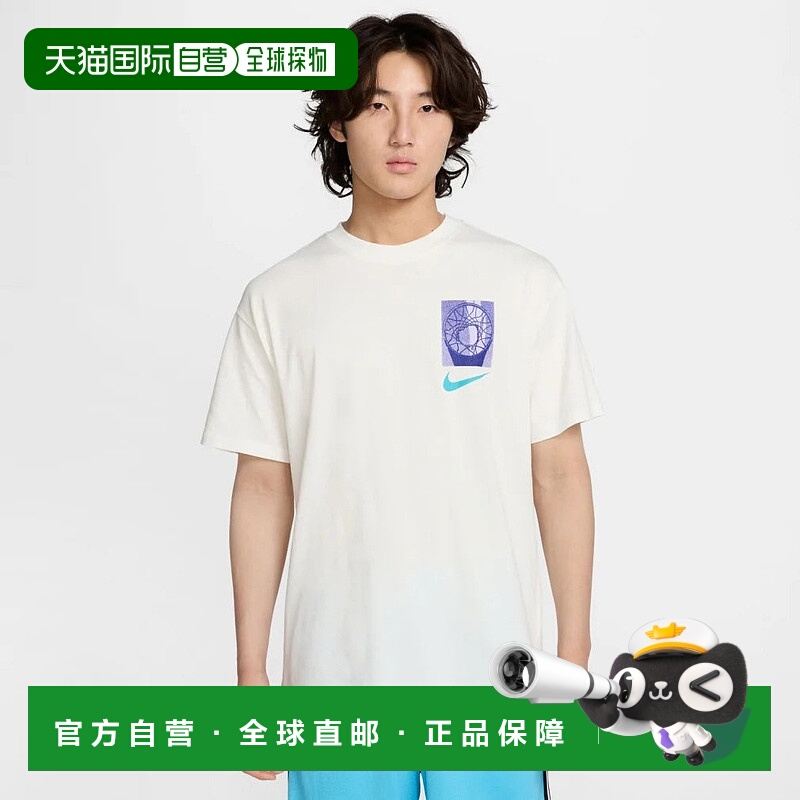 日本直邮Nike-耐克男子女子篮球短袖T恤Max90篮球T恤M90 OC 1 S/S