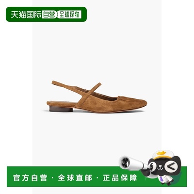 香港直邮VINCE 女士 Venice 绒面革露跟平底鞋 C2747L5201ELMWOOD