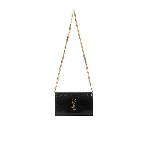 Saint Laurent Kate压纹鳄鱼woc 3778291ZW1J