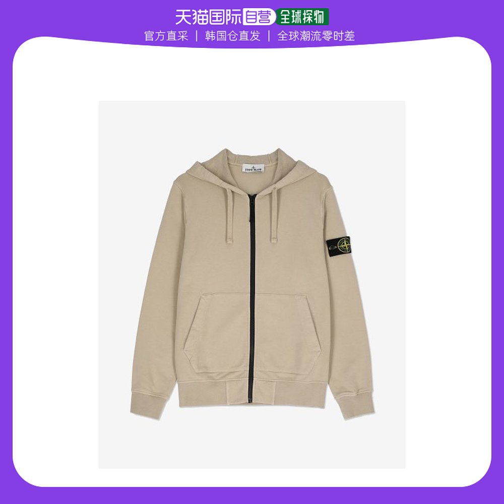 韩国直邮Stoneisland ZIPUP HOODIE101564251V0092SS23男卫衣