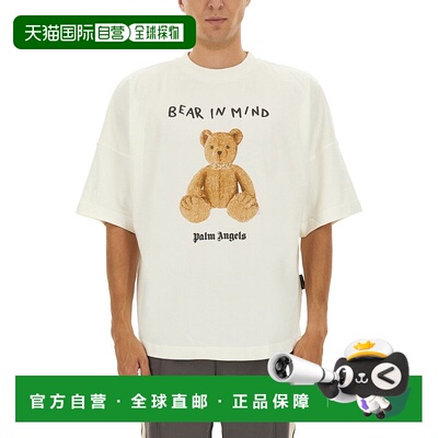 自营palm angelsRelaxed-Fit Printed T-Shirt - neutrals 美国奥