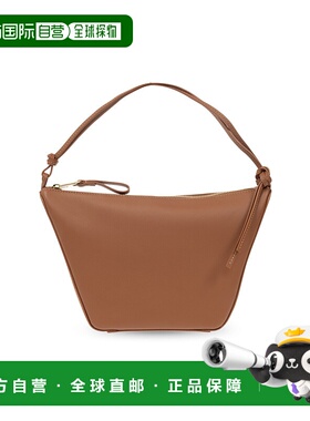 香港直邮LOEWE 女士斜挎包 A538G13X010TAN CO 棕色 ‘Mini Hammo