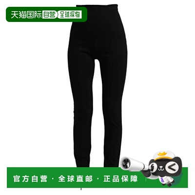 香港直邮Pinko 品高 女士 休闲长裤 black黑色 舒适时尚