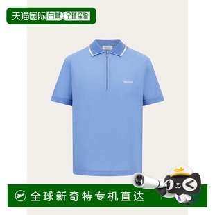 Ferragamo 拉链棉质 欧洲直邮Salvatore 菲拉格慕 Polo 衫