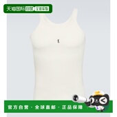 Laurent 圣罗兰 男士 香港直邮Saint Cassandra 棉质针织背心上衣