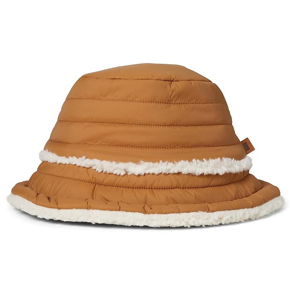 潮奢 Ugg 女士 Aw fluff Rev 帽子 brown棕色 舒适时尚