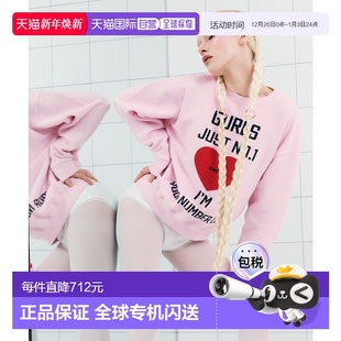 GURLS CALIE女士女士卫衣 CA25ASW001PKF JUST 绒衫 韩国直邮AS