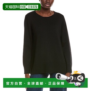 FISHER black Crewneck Sweater 美国奥莱直发 Wool 自营EILEEN