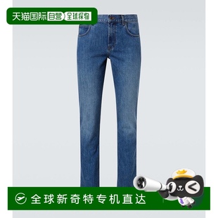 香港直邮The 男士 1小时内可退 Row blue蓝色 Jaxon 直筒牛仔裤