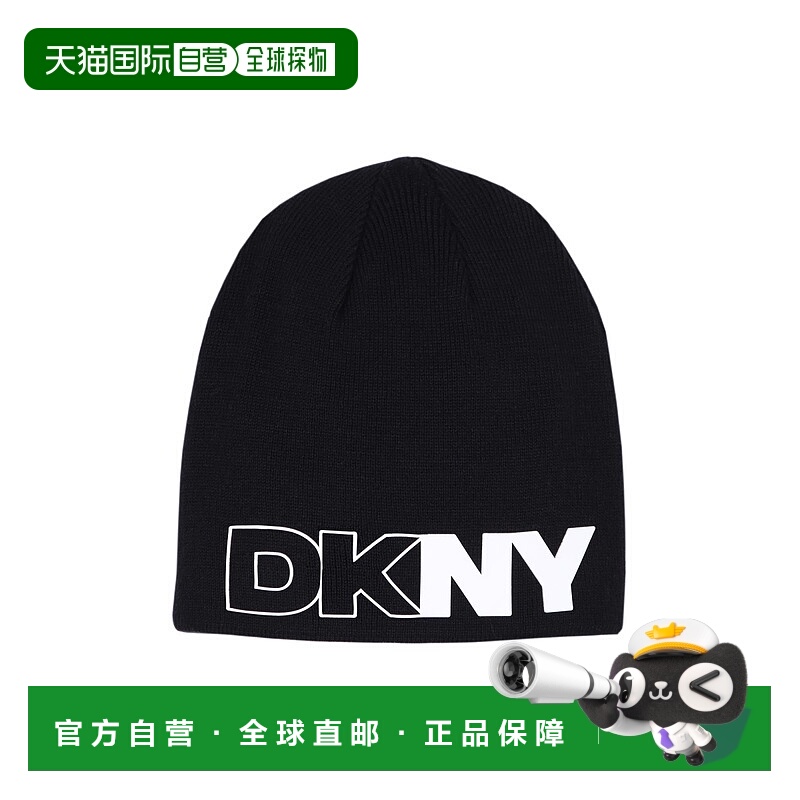 1h可退 香港直邮潮奢 Dkny 唐可娜儿 帽子 D60989K09B black黑色